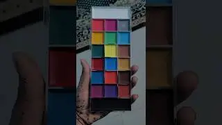 Body paint 20 color  eyeshadow kit thanks #flipkart 😍❤️❤️😍😍 @flipkartvideo8736 #order #minivlog