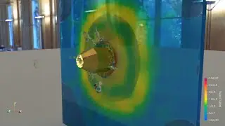 100,000 Nodes Impact Bullet - PareView ray tracing