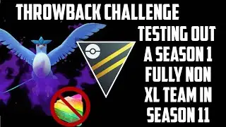 Throwback challenge using A FULLY NON XL SEASON 1 TEAM in season 11s open Ultra League