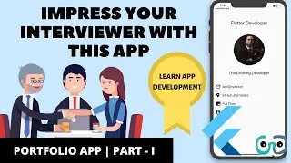 Building a Portfolio App from Scratch Part -I | Flutter Tutorial for Beginners
