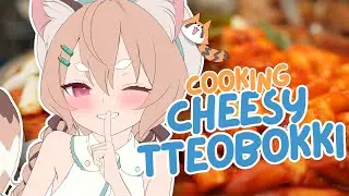 Cooking Cheesy Tteobokki (my way)🎋