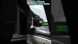 Kia Carens Highend 3 Way Car Audio | Car Audio Specialist | Car Sense Chennai | Professional Audio