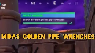 Search Golden Pipe Wrenches Locations Fortnite
