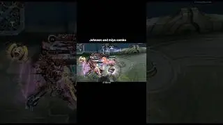 Johnson and miya combo 😱 #mlbb #mobilelegends #mlbbcreatorcamp #memes #ml #shorts
