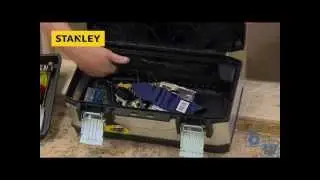 XMS14TOOLBOX Stanley Galvanised 20in Metal Tool Box STA195618