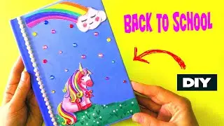 NOTEBOOK Fun DIY School Supplies and Hacks! Back to School!
