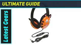 Califone 2810-TI Tiger: The Ultimate Wired Headphones for Young Listeners!