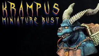 KRAMPUS Miniature Bust | YULE GHOULS