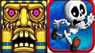 Running in Pyramid Advanture vs Boney The Runner