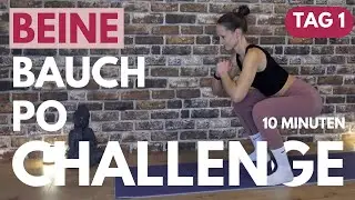 Tag 1 - 10 Minuten Beine-Workout &ndash; Straffe Beine & weniger Cellulite f&uuml;r zu Hause!