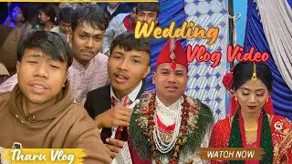 Wedding Vlog Video ❤️💐.    #dinu #dineshvlog #tharuvlogs #foryou #nanu #majgaun_kailali 