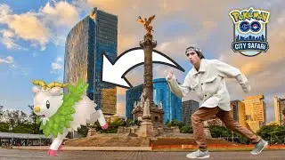 I WALKED ALL DAY IN MEXICO CITY FOR THIS SHINY!!! - Safari City CDMX - POKEMON GO