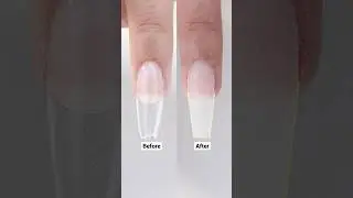 SHAPE TIPS! To file a coffin nail shape like a pro