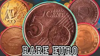 TOP6 ULTRA RARE 5EURO CANT COINS IN HISTORY -COINS WORTH MONEY!