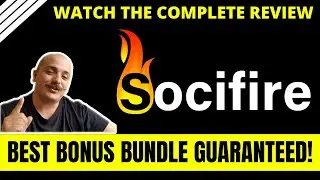 Socifire Review and Bonuses 👊 How to do affiliate marketing by social media