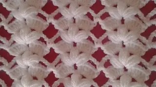 Punto abanicos puff # tutorial #pasoapaso