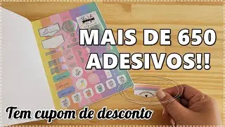 Livro de Adesivos Oba Papelaria