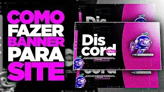 COMO FAZER BANNER PARA PRODUTO NO DISCORD (0 EDIÇÃO) | TUTORIAL PHOTOSHOP 2026