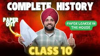 History Class 10 Completed in One super shot 🔥 || CBSE Board exams || Important questions included