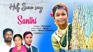 SANTHI HALF SAREE SONG#DANGGARDILAM NAMI#ESHWARRAO#AGAYA#NAMITA