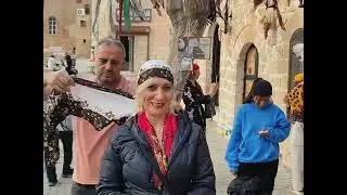 Midyatta y&ouml;resel eşarp taktırdım. Harika şehir Mardin'den sevgiler🥰❤️