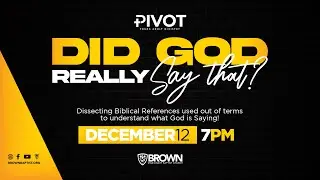 Did God Really Say That? | PIVOT | YA Think Tank