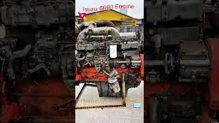 Large commercial vehicles, Isuzu 6RB1 Diesel Engine &ndash; powerful and durable!