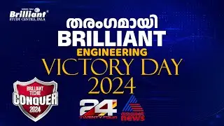 Brilliant Engineering Victory Day @24OnLive & @asianetnews #techieconquer #brilliantpala