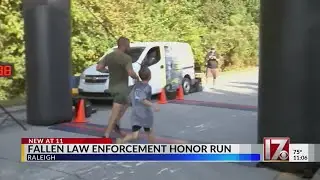 Wake Co. Back the Blue run honors fallen NC officers