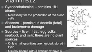 Ch  24 Vitamins and Minerals