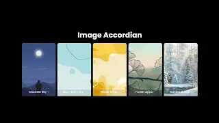 How to Create a Easy Image Accordion | HTML and CSS ONLY