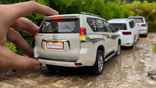 Мини Toyota Land Cruiser Prado v LC200 v LC300 в масштабе 1:18 | Внедорожники | Литые модели авто...