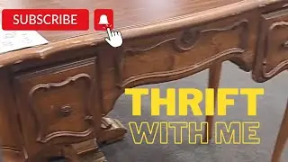 Beautiful Used Furniture, Dishes and Artwork! #thriftstore #furniture #antique