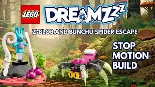 LEGO DREAMZzz Z-Blob and Bunchu Spider #30636 - Stop Motion Build Animation