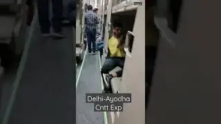 Delhi-Ayodhya cantt Express 3E Interior #indianrailways #youtubeshorts #shorts #train #ayodhya