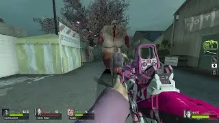 Left 4 Dead 2 Expert Gameplay Holger 26 Dream Maker and MP7 Tsundere MW2019 Weapon Anim Mod