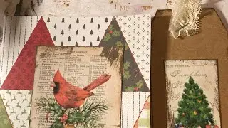 **Here I Am￼** Part 2 Mini book show, Christmas cards and tags