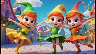 Эльфийский песнопение &laquo;Jingle Joy Parade&raquo; | Английская детская песенка | Детские песни | Музыка д...