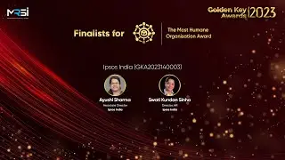 The Most Humane Organisation Award - Ipsos India - GKA2023140003
