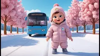 Winter Bus Adventure | Fun Snowy Bus Song for Toddlers & Preschoolers