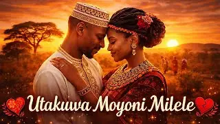 Romantic, Emotional Swahili Love Song Lyric Utakuwa Moyoni Milele(You Will Always Be in My Heart)ai💖