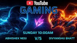 Gaming challenge Divyanshu vs Abhishek 💪. Who wins? Watch video 📸