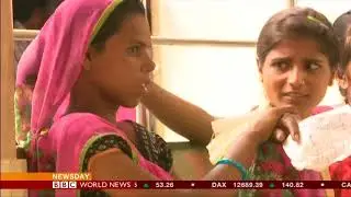 Reduction in India's maternal mortality rate- coverage in the BBC