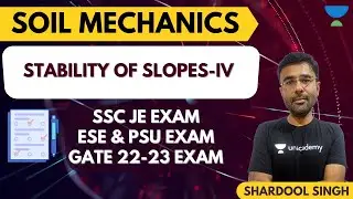 Slip Circle & Friction Circle method | Soil Mechanics | GATE &ESE | CE | Shardool Sir