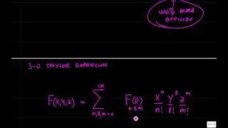 Multi-variable Taylor Series for F(x,y,z)