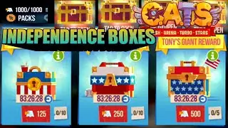 cats| ALL STARS EVENT Independence Box Rewards | crash arena turbo stars