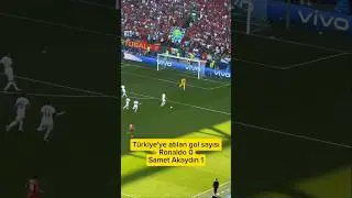 🤯 Samet'in gol&uuml;n&uuml; birde bu a&ccedil;ıdan izleyin! #samet #t&uuml;rkiye #euro2024 #sametakaydın #futbol