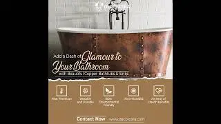 Best copper bathtub and sinks for your bathroom
