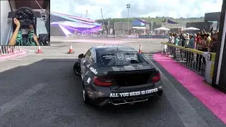 Formula Drift BMW M2 (One Hand Drifting) - Forza Horizon 5 | Logitech g920 gameplay