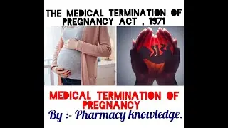#MTPact Medical Termination of pregnancy ACT 1971 | JURISPRUDENCE | Abortion | MTP ACT 1971